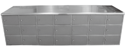双面三层带门更鞋柜